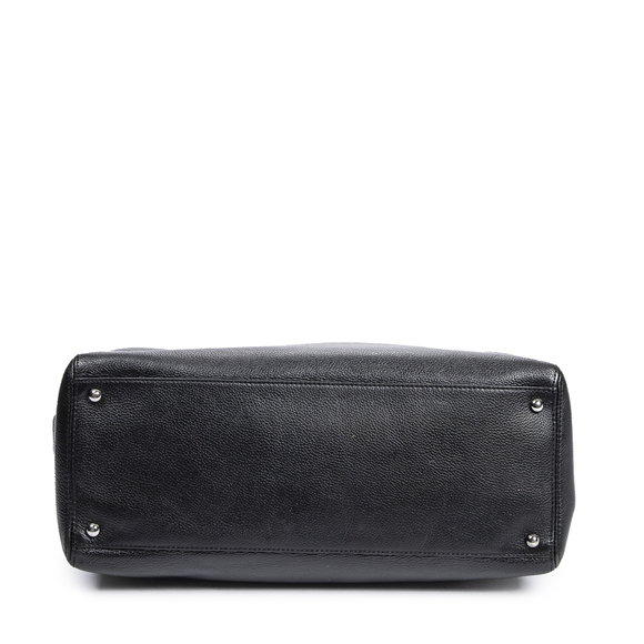 Chanel Mademoiselle Ceft Tote in Black Soft Caviar Leather - Picture 6 of 7